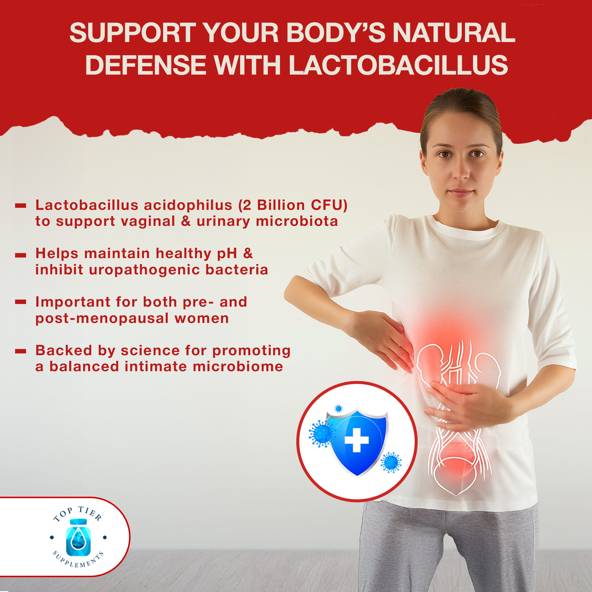 D-Mannose Cranberry Herbal Complex Bamboo Probiotics for Bladder Support