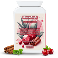 D-Mannose Cranberry Herbal Complex Bamboo Probiotics for Bladder Support