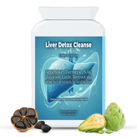 Liver Detox Supplements Herbal Complex with Dandelion & Artichoke for Liver Support